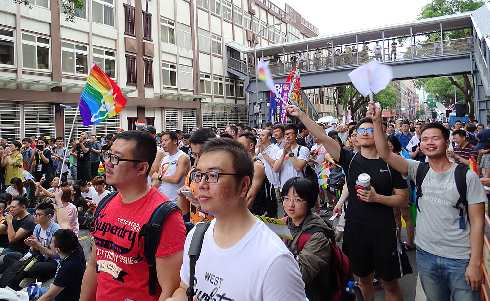 Taiwan - LGBT rally for marriage equality (c) 2017 by John C. Goss